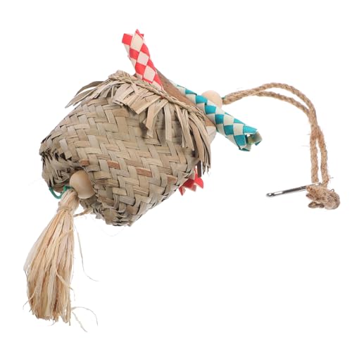 DOITOOL Vogel-kauspielzeug Vogel-papageien Kauspielzeug Zum Aufhängen Futtersuche Hängespielzeug Vogel-schredderspielzeug Papagei-kauspielzeug von DOITOOL