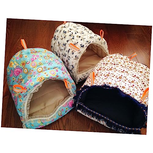 DOITOOL Tierhütte Für Papageien Hängematte Tiere Kuschelhöhle Meerschweinchen Fleece- Versteck 25 X 25 X 22 cm Baumwollmaterial Zufällige Farbe DOITOOL Tierhütte Für Papageien Hängematte Tiere Kuschelhöhle Meerschweinchen Fleece- Versteck 25 X 25 X 22 cm Baumwollmaterial Zufällige Farbe von DOITOOL