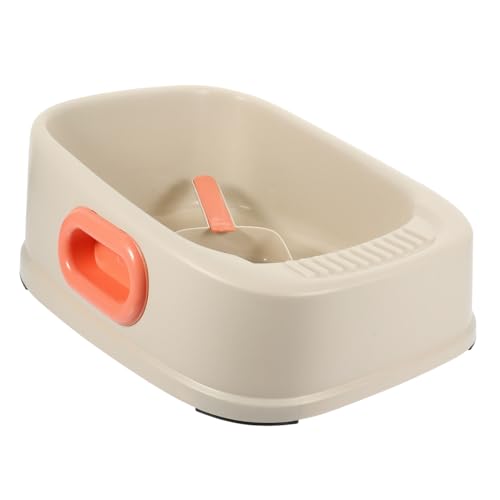 DOITOOL Töpfchen Für Katzen Und Kätzchen Katzentoilette Deckel Für Haustiertoilette Spritzschutz Für Kätzchen Sauberes Katzenklo Töpfchen Bequemer Katzeneinstieg DOITOOL Töpfchen Für Katzen Und Kätzchen Katzentoilette Deckel Für Haustiertoilette Spritzschutz Für Kätzchen Sauberes Katzenklo Töpfchen Bequemer Katzeneinstieg von DOITOOL