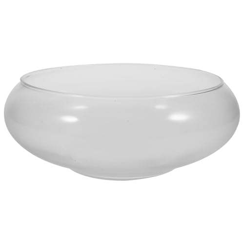 DOITOOL Transparente Fischglasvase, Glasblasenschale, rund, flach, Pflanzgefäß, Terrarium, Fischschale, Seerosenschale, breite Öffnung, Wasserpflanzentopf, Hydrokultur-Pflanzgefäß, Glas, Aquarium DOITOOL Transparente Fischglasvase, Glasblasenschale, rund, flach, Pflanzgefäß, Terrarium, Fischschale, Seerosenschale, breite Öffnung, Wasserpflanzentopf, Hydrokultur-Pflanzgefäß, Glas, Aquarium von DOITOOL