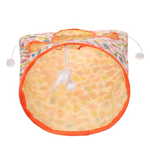 DOITOOL Katzenröhre - Tunnelspielzeug Für Kleintiere - Katzentunneltasche - Polyester & Interaktiv Für von DOITOOL