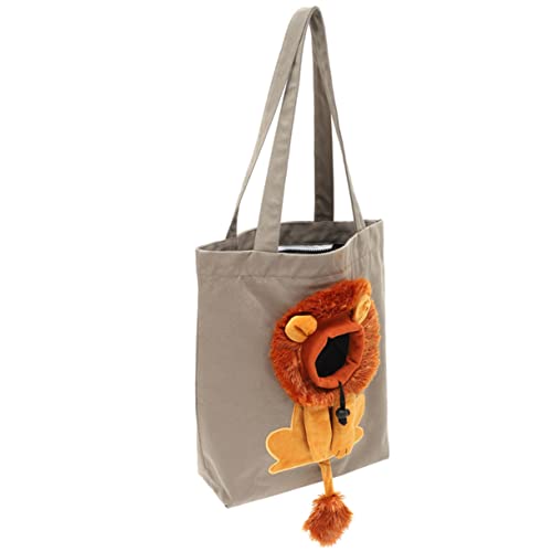 DOITOOL Haustierträger Umhängetasche Katzentragetasche Cartoon-rucksäcke Entzückende Katzentasche Umhängetaschen Für Welpen Zusammenklappbare Haustier Segeltuch Nimm Die Tasche Reisen von DOITOOL