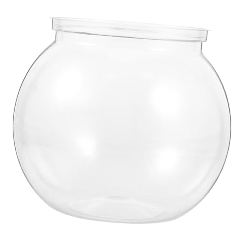 DOITOOL Vasenschale Aus Kunststoff Mini Goldfischglas Lebender Fischbehälter Desktop-fischglas Mikro-landschaftstank Runde Fischschale Mini-Aquarium Kleines Fischbecken Plastik Runden DOITOOL Vasenschale Aus Kunststoff Mini Goldfischglas Lebender Fischbehälter Desktop-fischglas Mikro-landschaftstank Runde Fischschale Mini-Aquarium Kleines Fischbecken Plastik Runden von DOITOOL
