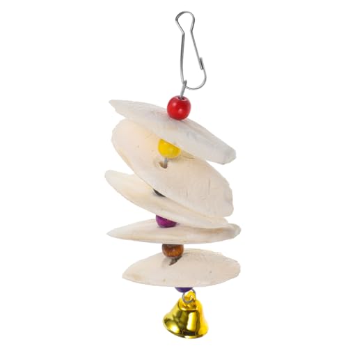 DOITOOL Vogel Cuttlebone Spielzeug Tintenfischknochenmasse Spielzeug Wellensittich Spielzeug Cuttlebone Für Vögel Mineralblock Für Vögel Sittichfutter Backenzahn Haustier Vogel von DOITOOL