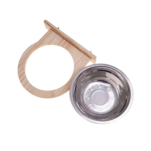 DOITOOL Katze wasserbecken Vogelwasserspender für Käfig Kätzchenflaschen zum Stillen Wasserbecken für Haustiere Krippe Edelstahlbecher Speisebecher der Hund Papagei Vögel Terrarium Bambus DOITOOL Katze wasserbecken Vogelwasserspender für Käfig Kätzchenflaschen zum Stillen Wasserbecken für Haustiere Krippe Edelstahlbecher Speisebecher der Hund Papagei Vögel Terrarium Bambus von DOITOOL