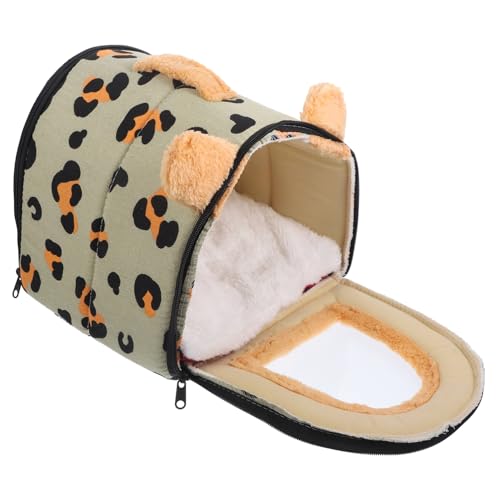 DOITOOL Warmes Hamsterhaus Meerschweinchenbett Nest Rattenversteck Weiches Versteck Gemütliches von DOITOOL