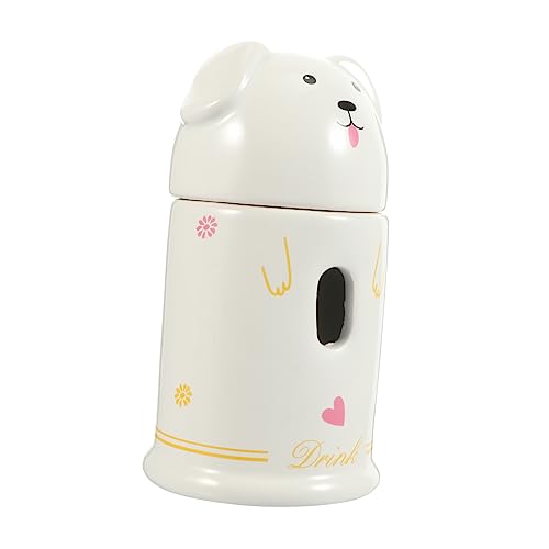 DOITOOL Keramik Haustier Wasserkocher Halterung Meerschweinchen Wasserflasche Hund Wasserflasche Ständer von DOITOOL