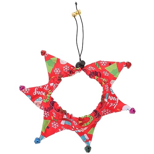 DOITOOL Weihnachtsdeko Weihnachtskatzenschal Narrenhalsband Für Haustiere Hundehalsband Für Den Urlaub Halloween-narrenhalsband Katzenhalsbänder Für Mädchen Polyester Geist Nacken Baby von DOITOOL
