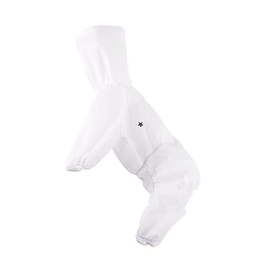 DOITOOL Regenmantel Für Haustiere Schutzweste Kleidung Weiß Isolations-Hundeanzug DOITOOL Regenmantel Für Haustiere Schutzweste Kleidung Weiß Isolations-Hundeanzug von DOITOOL