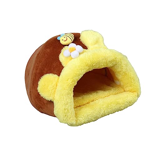 DOITOOL Warmes Haustiernest Klein Gemütlich Keine Höhle Für Hamster Meerschweinchen Eichhörnchen Bienen Material S DOITOOL Warmes Haustiernest Klein Gemütlich Keine Höhle Für Hamster Meerschweinchen Eichhörnchen Bienen Material S von DOITOOL