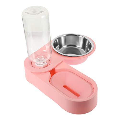 DOITOOL Futter- Und Wasserspender-Set Für Haustiere Katzennapf Aus Edelstahl Design Mit Automatischem Futterspender DOITOOL Futter- Und Wasserspender-Set Für Haustiere Katzennapf Aus Edelstahl Design Mit Automatischem Futterspender von DOITOOL