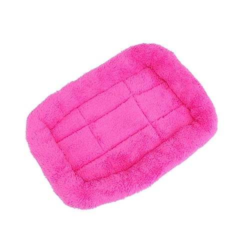 DOITOOL Haustiermatte Gemütliches Kissen Und Rutschfestes Hundebett Für Und Große Hunde Katzenbett Hundebett Größe Rot von DOITOOL