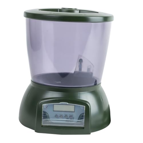 DOITOOL Automatischer Futterautomat für Teichfische Timing Fischfutterautomat Zubehör für Aquarien Betta-Fischfutter Teichfutter Timing-Feeder elektrisch Zubringer Aquarium Spender Timer DOITOOL Automatischer Futterautomat für Teichfische Timing Fischfutterautomat Zubehör für Aquarien Betta-Fischfutter Teichfutter Timing-Feeder elektrisch Zubringer Aquarium Spender Timer von DOITOOL
