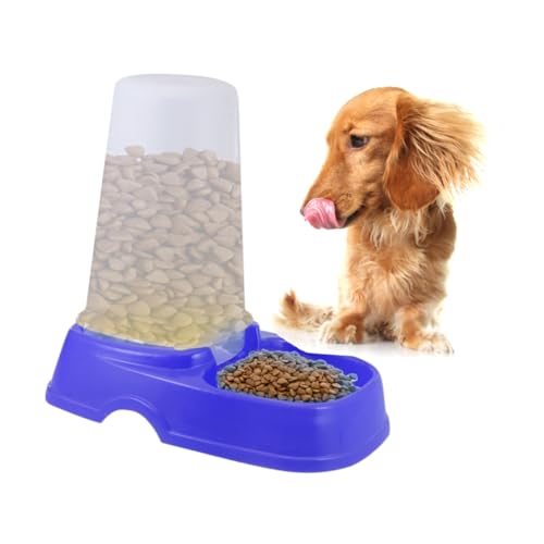DOITOOL Automatischer Katzenfutterspender - Tierfutterspender Für Hunde Und Katzen - Kunststoff Sicher in Der Anwendung Ideal Für Einzel- Oder Mehrzweck- von DOITOOL