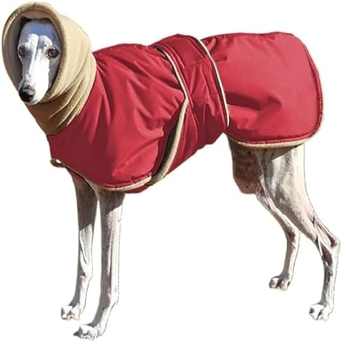 DOKLY Whippet Mantel Winterwarme Hundejacke,Haustier-Hundekleidung, Baumwollkleidung, Wintermantel, Binden der Taille, bequemes Tragen, Mitnehmen for italienischen Windhund,D-XL DOKLY Whippet Mantel Winterwarme Hundejacke,Haustier-Hundekleidung, Baumwollkleidung, Wintermantel, Binden der Taille, bequemes Tragen, Mitnehmen for italienischen Windhund,D-XL von DOKLY
