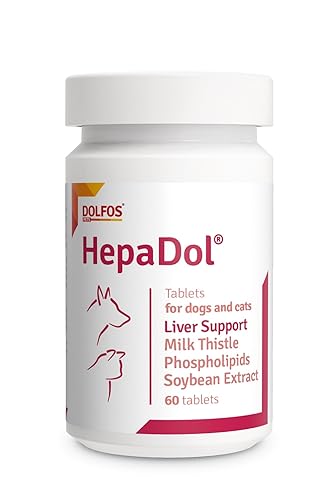 PETS Dolfos HepaDol Leberunterstützung für Katzen und Hunde 60 Tabletten PETS Dolfos HepaDol Leberunterstützung für Katzen und Hunde 60 Tabletten von DOLFOS PETS