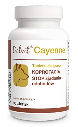 DOLFOS Dolvit Cayenne 90 Tabletten Gegen das Fressen von KOT für den Hund von DOLFOS