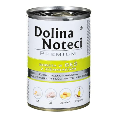 DNP Sp. z o.o. Dolina Noteci Dog Trockenfutter 400G Gans/Potatka Can / 12 von DOLINA NOTECI