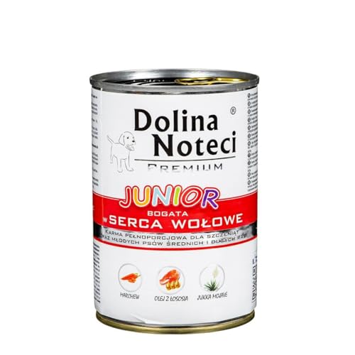 DOLINA NOTECI Premium JUNIOR Beef Hearts 400 G. von DOLINA NOTECI