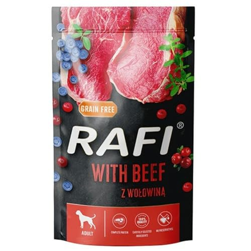 Dolina Noteci Nassfutter Rafi Cranberry Rindfleisch 500 g Dolina Noteci Nassfutter Rafi Cranberry Rindfleisch 500 g von DOLINA NOTECI