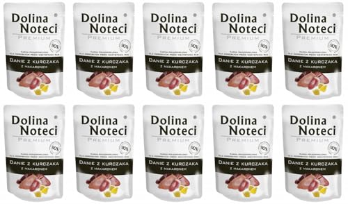 Dolina Noteci Premium - Hühnergericht mit Nudeln - Glutenfrei Nassfutter für Hunde 300g (10-er Pack) von DOLINA NOTECI