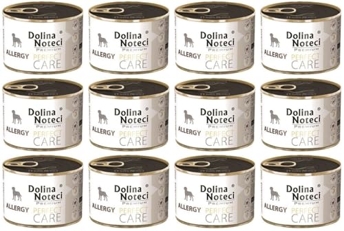 Dolina Noteci Premium Perfect Care Allergy - Glutenfrei Nassfutter für Hunde 185g (12-er Pack) von DOLINA NOTECI