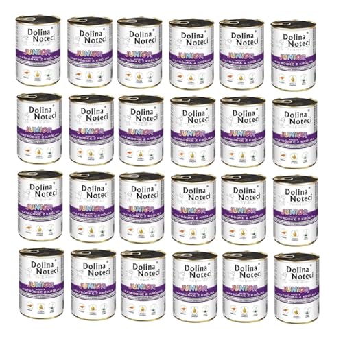 Noteci Junior Tal reich Kaninchenleber Welpenfutter 400g x 24 Noteci Junior Tal reich Kaninchenleber Welpenfutter 400g x 24 von DOLINA NOTECI