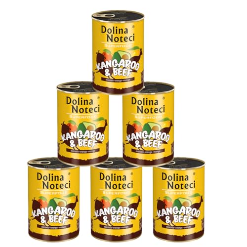 Noteci Tal Premium Super Food Känguruh und Rindfleisch Hundefutter Dose 400gx6 Noteci Tal Premium Super Food Känguruh und Rindfleisch Hundefutter Dose 400gx6 von DOLINA NOTECI
