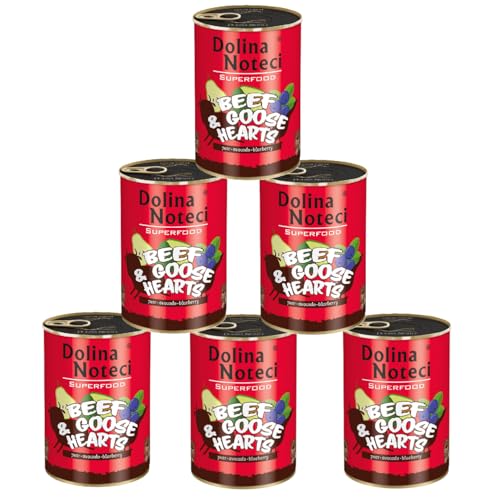 Tal Noteci Premium Super Food Rindfleisch mit Gänseherzen Hundefutter 400g x6 Tal Noteci Premium Super Food Rindfleisch mit Gänseherzen Hundefutter 400g x6 von DOLINA NOTECI