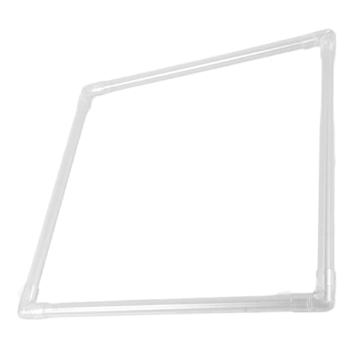 DONFAMDS 1 Satz Schwimmender Futterring für Aquarien mit Ecken und Röhren Transparenter Pflanzenhalter für Fischfütterung Effektive Trennung und Beim Füttern von Fischen von DONFAMDS