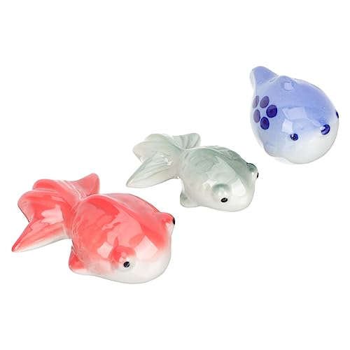 DONFAMDS 3 Stück Teiliges Schwimmende Keramikfische Dekoration für Aquarien Künstliche Goldfische aus Hochwertigem Keramikmaterial für Aquarium und Tischdekoration und Leicht zu Reinigen DONFAMDS 3 Stück Teiliges Schwimmende Keramikfische Dekoration für Aquarien Künstliche Goldfische aus Hochwertigem Keramikmaterial für Aquarium und Tischdekoration und Leicht zu Reinigen von DONFAMDS