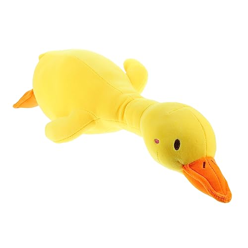 DONFAMDS Plüschspielzeug Duck Puppe Und Stofftiere süße Tierplüschpuppe Nettes ausgestopft Süßes Stofftier Kuscheltiere für Mädchen Tierspielzeug Plüschtier Daunen Baumwolle Gelb von DONFAMDS