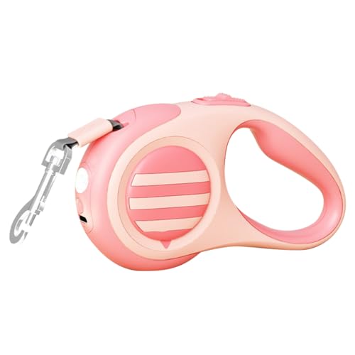 Hundeleine Ausziehbar, 5m/16ft Rollleine Hunde mit LED Licht, Einziehbar Ausziehleine mit Sicheres Bremssystem für Kleine und Mittelgroße Hunde bis 20kg Hundeleine Ausziehbar, 5m/16ft Rollleine Hunde mit LED Licht, Einziehbar Ausziehleine mit Sicheres Bremssystem für Kleine und Mittelgroße Hunde bis 20kg von DONGKER