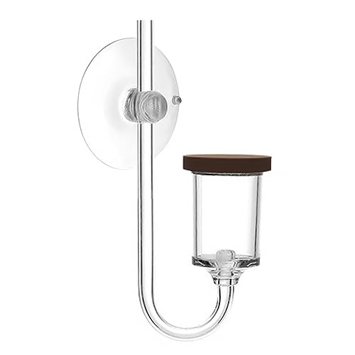 Aquarium CO2 Diffusor, Neo CO2-Diffuser mit Keramik, φ 13mm/19mm/25mm optional, Feine Co2-Nebel, Co2 Diffusor mit Saugnapf für alle Arten von Aquar von DONGKER