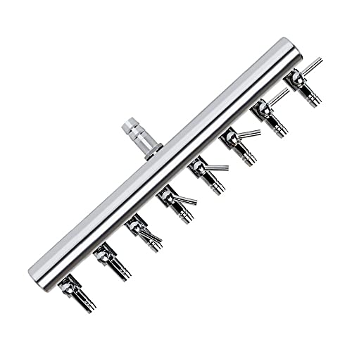DONGKER Aquarium Luftverteiler, 8/10 /12 Wege Air Flow Splitter Chromverteiler, Aquarium Luftstromregelhebel Ventilverteiler für Aquarien DONGKER Aquarium Luftverteiler, 8/10 /12 Wege Air Flow Splitter Chromverteiler, Aquarium Luftstromregelhebel Ventilverteiler für Aquarien von DONGKER