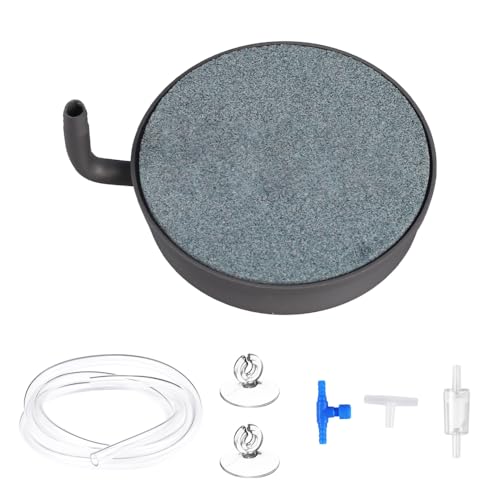 DONGKER Aquarium Nano Luftstein Set, 38/58/78/98 mm Leiser Nano Sprudelstein, Diffusor Luftstein mit T-Anschluss/Absperrventil/Luftventil/Schlauch für Aquarien und Hydrokultur DONGKER Aquarium Nano Luftstein Set, 38/58/78/98 mm Leiser Nano Sprudelstein, Diffusor Luftstein mit T-Anschluss/Absperrventil/Luftventil/Schlauch für Aquarien und Hydrokultur von DONGKER