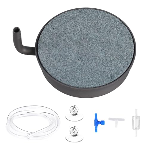 DONGKER Aquarium Nano Luftstein Set, 38/58/78/98 mm Leiser Nano Sprudelstein, Diffusor Luftstein mit T-Anschluss/Absperrventil/Luftventil/Schlauch für Aquarien und Hydrokultur DONGKER Aquarium Nano Luftstein Set, 38/58/78/98 mm Leiser Nano Sprudelstein, Diffusor Luftstein mit T-Anschluss/Absperrventil/Luftventil/Schlauch für Aquarien und Hydrokultur von DONGKER