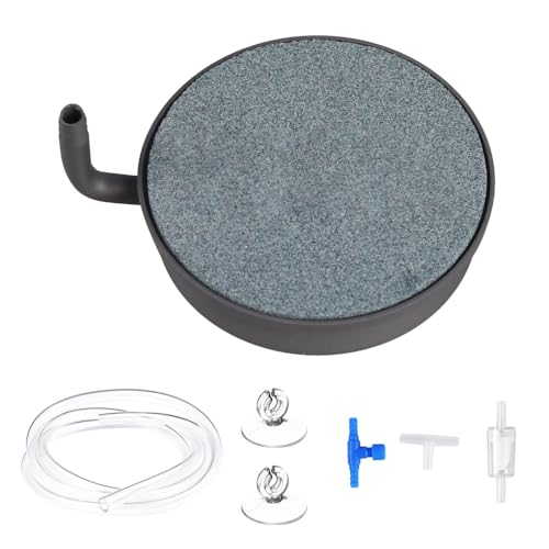 DONGKER Aquarium Nano Luftstein Set, 38/58/78/98 mm Leiser Nano Sprudelstein, Diffusor Luftstein mit T-Anschluss/Absperrventil/Luftventil/Schlauch für Aquarien und Hydrokultur DONGKER Aquarium Nano Luftstein Set, 38/58/78/98 mm Leiser Nano Sprudelstein, Diffusor Luftstein mit T-Anschluss/Absperrventil/Luftventil/Schlauch für Aquarien und Hydrokultur von DONGKER