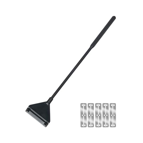 DONGKER Aquarium Reinigungswerkzeuge, Aquarium Algen Rasiermesser Schaber, 35/40/65/90 cm Lange, Aquariumschaber mit 5pcs Edelstahl Klingen für Glas Fischbecken DONGKER Aquarium Reinigungswerkzeuge, Aquarium Algen Rasiermesser Schaber, 35/40/65/90 cm Lange, Aquariumschaber mit 5pcs Edelstahl Klingen für Glas Fischbecken von DONGKER
