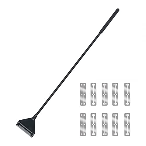 DONGKER Aquarium Reinigungswerkzeuge, Aquarium Algen Rasiermesser Schaber, 35/40/65/90 cm Lange, Aquariumschaber mit 5pcs Edelstahl Klingen für Glas Fischbecken DONGKER Aquarium Reinigungswerkzeuge, Aquarium Algen Rasiermesser Schaber, 35/40/65/90 cm Lange, Aquariumschaber mit 5pcs Edelstahl Klingen für Glas Fischbecken von DONGKER