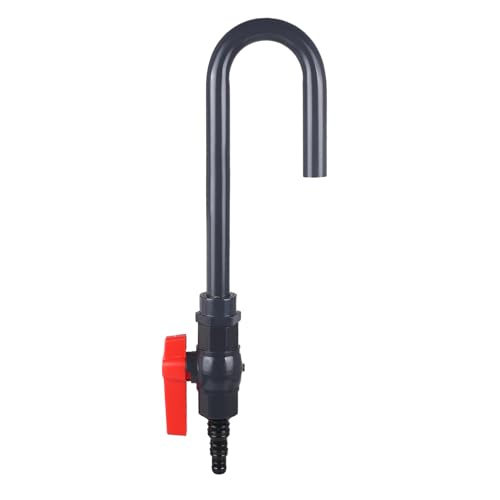 DONGKER Fish Tank Hook Water Changer, Hängende Haken-Wasserwechsler für Aquarien mit Strömungsschalter für 1/2 Zoll, 5/8 Zoll, 3/4 Zoll Aquarium-Wasserrohr DONGKER Fish Tank Hook Water Changer, Hängende Haken-Wasserwechsler für Aquarien mit Strömungsschalter für 1/2 Zoll, 5/8 Zoll, 3/4 Zoll Aquarium-Wasserrohr von DONGKER