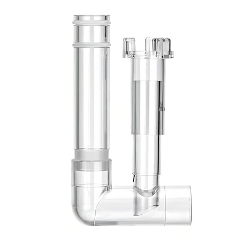 DONGKER Aquatic Lily Pipe, Lily Pipe Surface Skimmer Inflow Outflow Rohr für Aquariumfilter, für Aquarium-Bepflanzungsbecken von DONGKER
