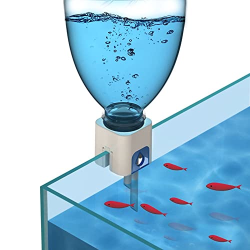 DONGKER Automatic Refill System,ABS Aquarium Automatischer Wasserfüller,Wassernachfüllanlage mit Gerät zur Rauschunterdrückung für Aquarien Dicke von 3-10 mm von DONGKER