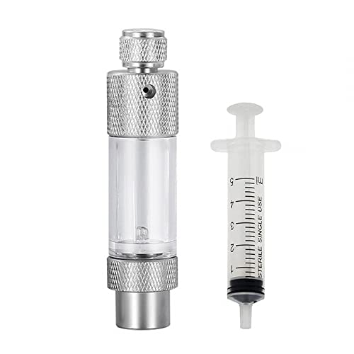 DONGKER CO2-Blasenzähler, Aluminiumlegierung, CO2-Regler für Aquarien, für die meisten CO2-Systeme DONGKER CO2-Blasenzähler, Aluminiumlegierung, CO2-Regler für Aquarien, für die meisten CO2-Systeme von DONGKER