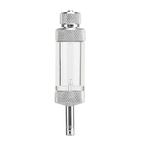 DONGKER CO2 Blasenzähler, Einzel-/Doppelkopf CO2 Druckminderer Regulator,Aluminiumlegierung CO2 Aquarium Diffusor Regler für Aquarien von DONGKER