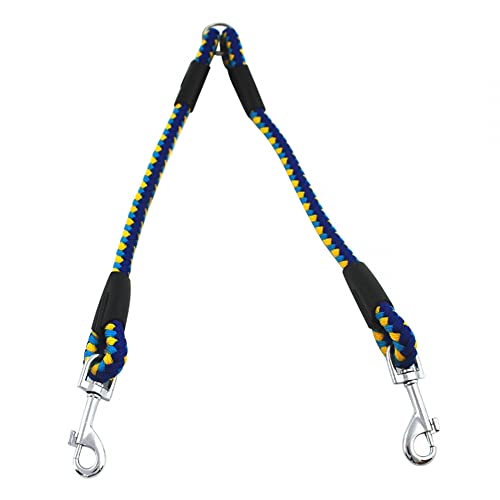 Doppelte Leinen für Hunde, Verstellbare Hundeleine für 2 Hunde, Keine Verwicklung, Doppelleine mit 360° drehbarer Haken für Zwei Hunde Doppelte Leinen für Hunde, Verstellbare Hundeleine für 2 Hunde, Keine Verwicklung, Doppelleine mit 360° drehbarer Haken für Zwei Hunde von DONGKER