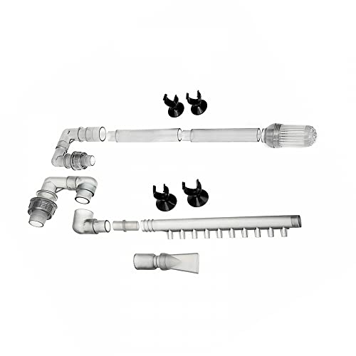 DONGKER Einlauf/Auslauf Rohr Aquarium, Aquarium Water Inflow Outflow Tube für 12mm Innendurchmesser Aquariumschlauch HW-603B/602B, E250/300/600, CF600/800 DONGKER Einlauf/Auslauf Rohr Aquarium, Aquarium Water Inflow Outflow Tube für 12mm Innendurchmesser Aquariumschlauch HW-603B/602B, E250/300/600, CF600/800 von DONGKER