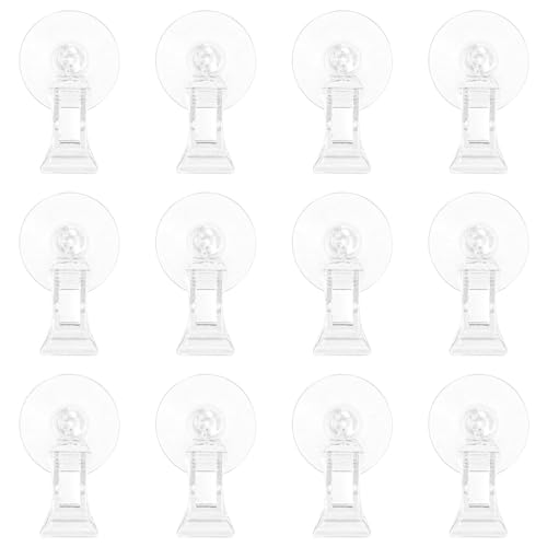 DONGKER Fisch-Gemüse-Saugnapf-Clips, 12 Stück, Pflanzen, Saugnäpfe, Algen-Clips für Süßwasser, Meerestiere, Aquarien DONGKER Fisch-Gemüse-Saugnapf-Clips, 12 Stück, Pflanzen, Saugnäpfe, Algen-Clips für Süßwasser, Meerestiere, Aquarien von DONGKER