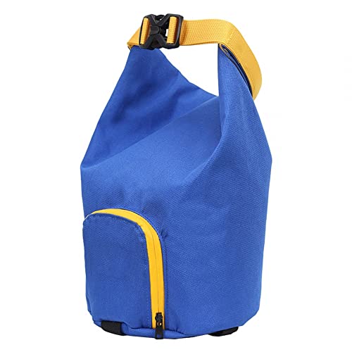 DONGKER Haustier-Futtertasche, wasserdicht Hunde Leckerli Taschen, Nylon Futterbeutel für Hundefutter, Reisen, Camping, Wandern, Reisen, Jagd, 16,7 x 33,4 cm von DONGKER