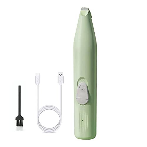 DONGKER Haustier-Pfotenschneider, Elektrischer Haustier Haarschneider, Kabellose Kleine Haarschneidemaschine mit LED-Licht Für Hunde Katzen Pfote Ohren Augen Gesicht Haarpflege DONGKER Haustier-Pfotenschneider, Elektrischer Haustier Haarschneider, Kabellose Kleine Haarschneidemaschine mit LED-Licht Für Hunde Katzen Pfote Ohren Augen Gesicht Haarpflege von DONGKER